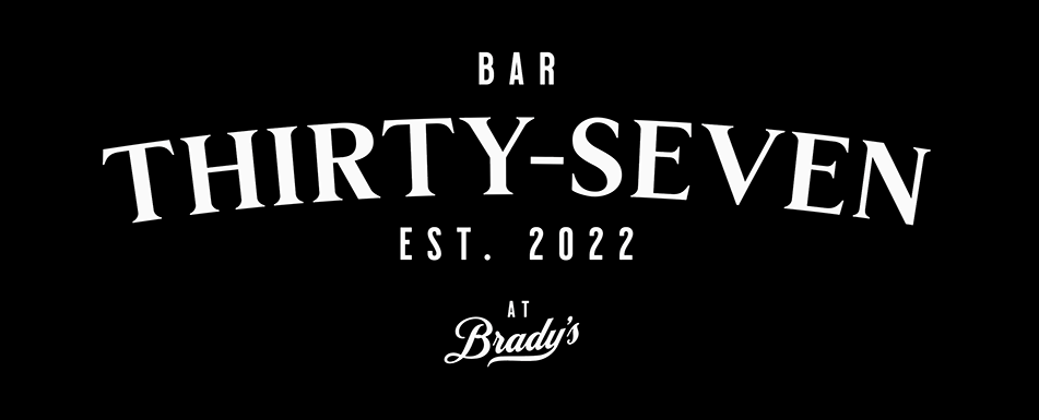 Bar 37 @ Brady's logo